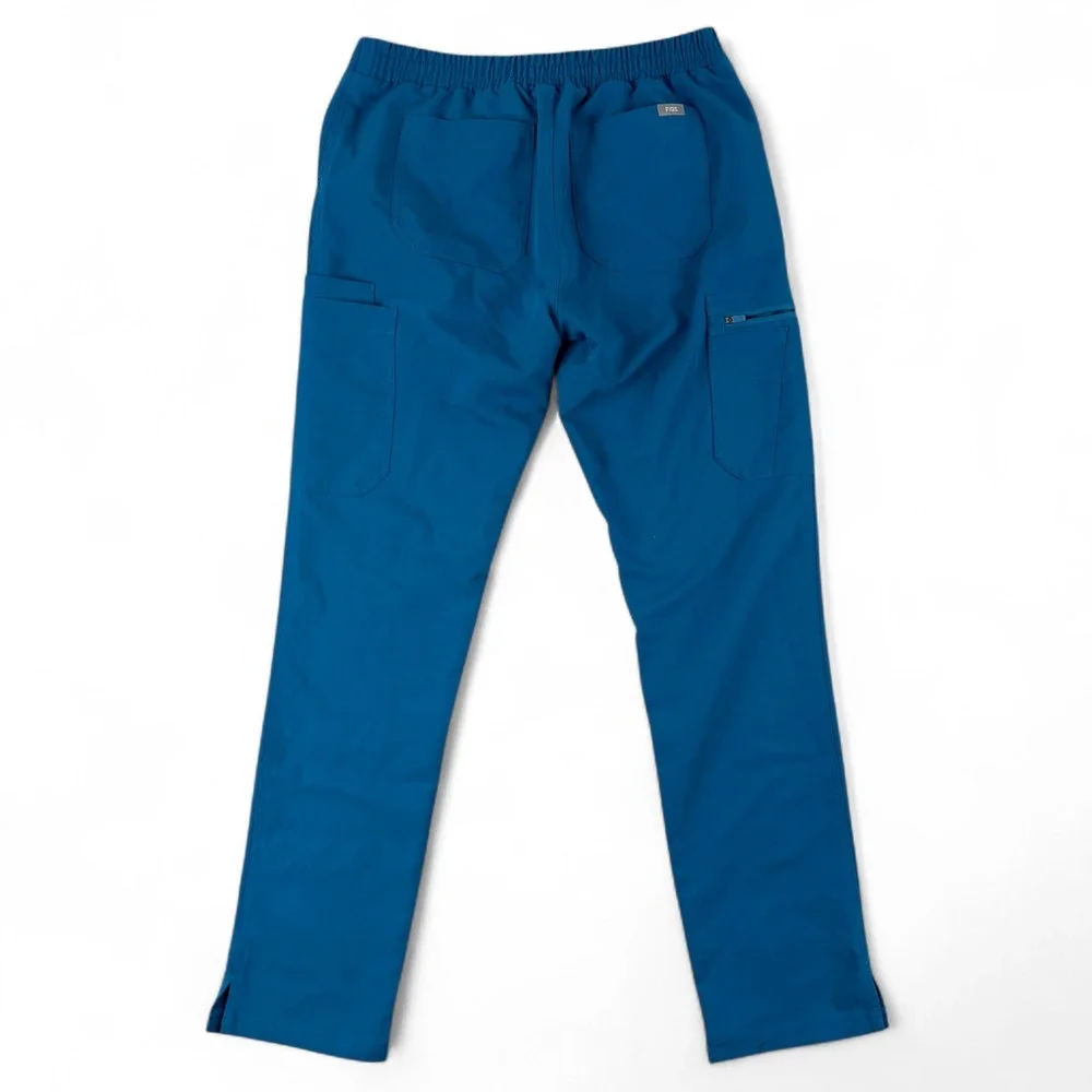 FIGS Scrub Pants Unisex S Blue Jogger Drawstring Technical Collection‎ Medical